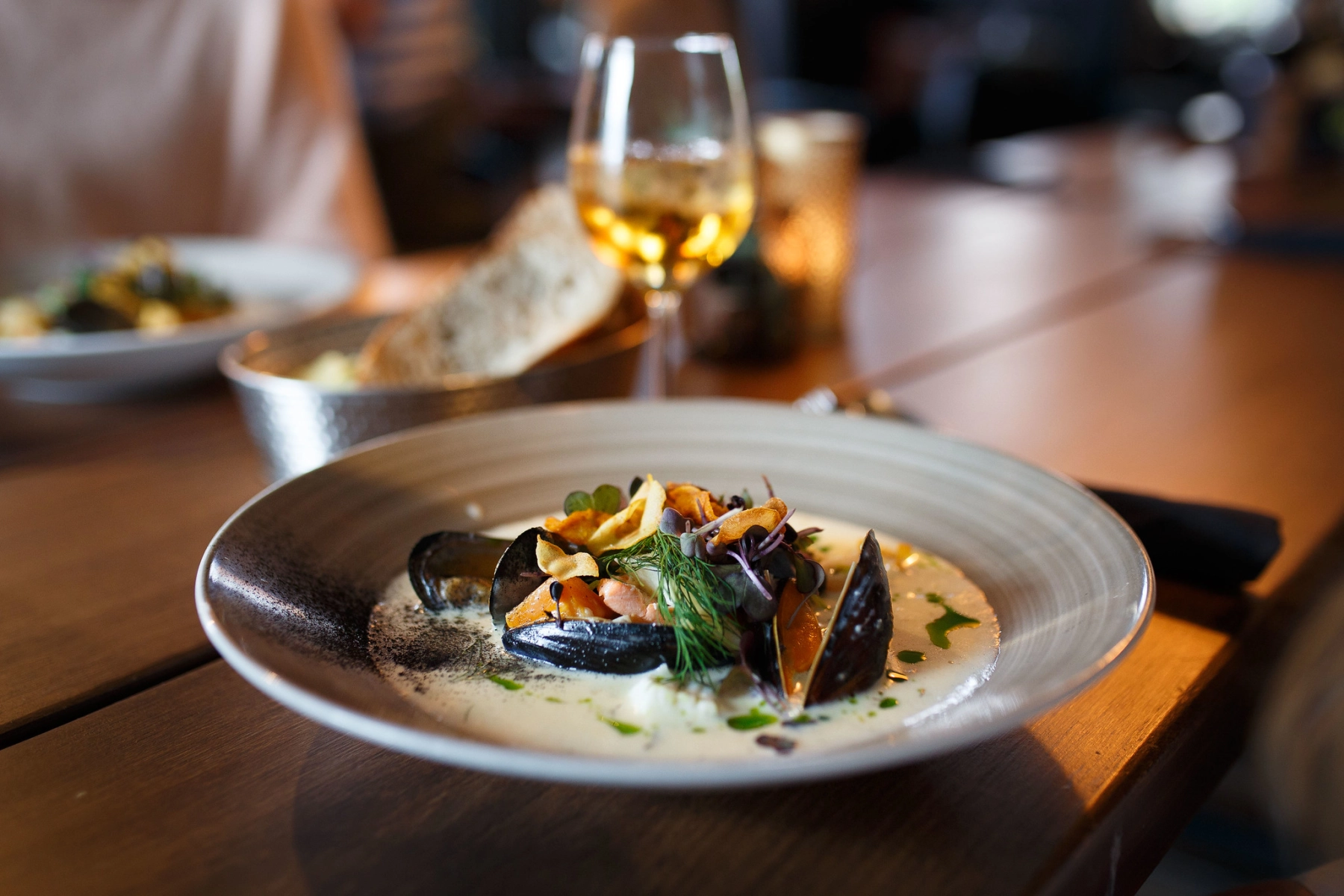 Fiskesuppe på Bedehuset restaurant.jpg