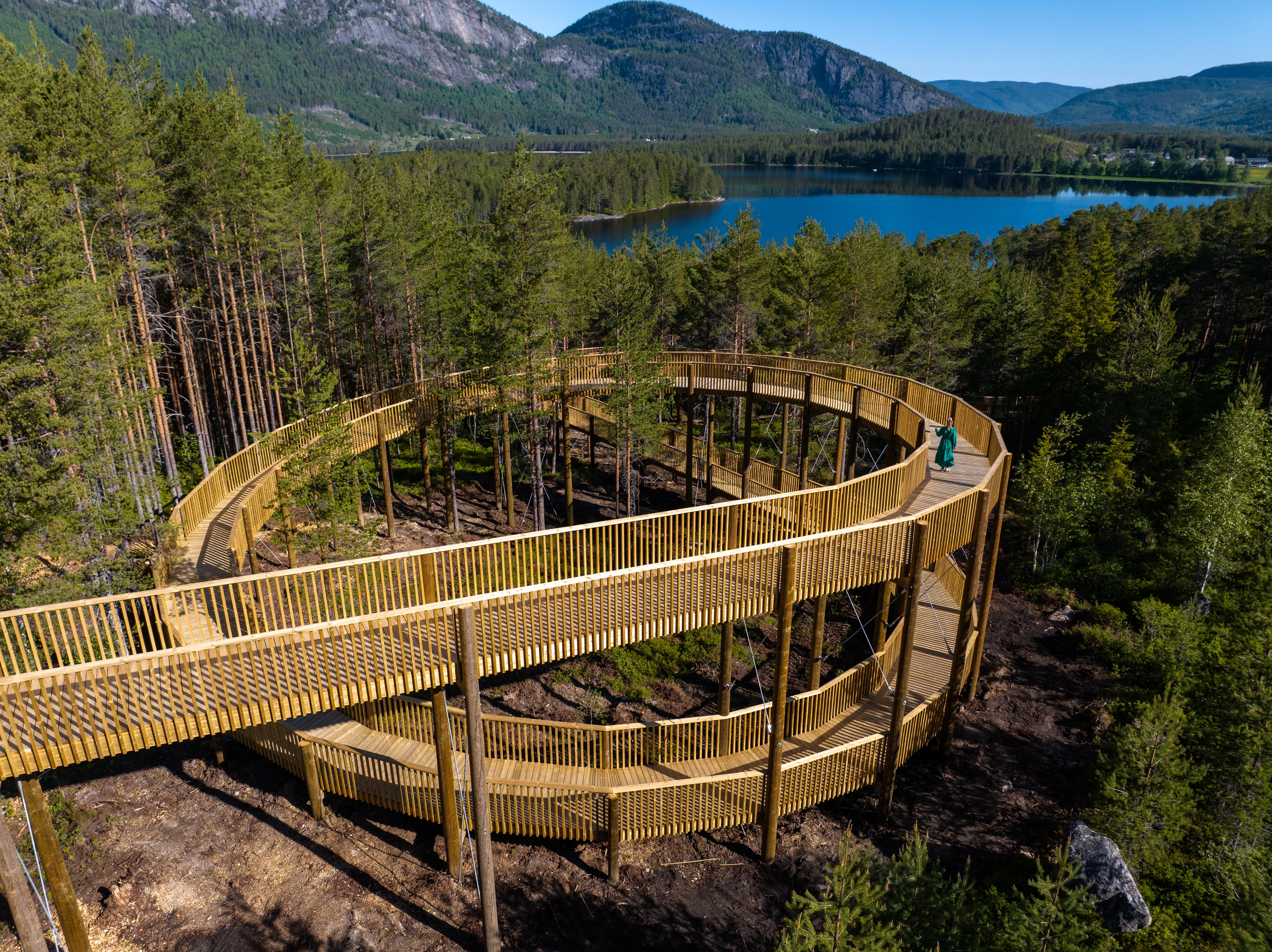 Utsiktsringen vid Hamaren i Fyresdal. Foto: Yngve Ask.