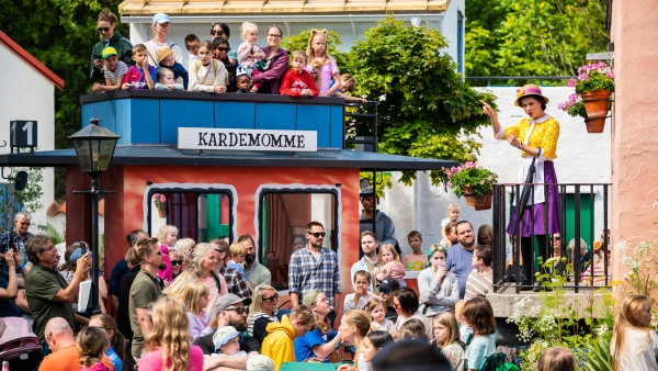 Kardemomme by i Kristiansand Dyrepark.